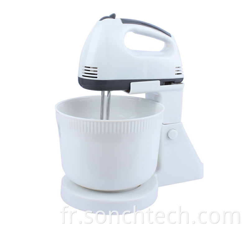 Hand held food mixer